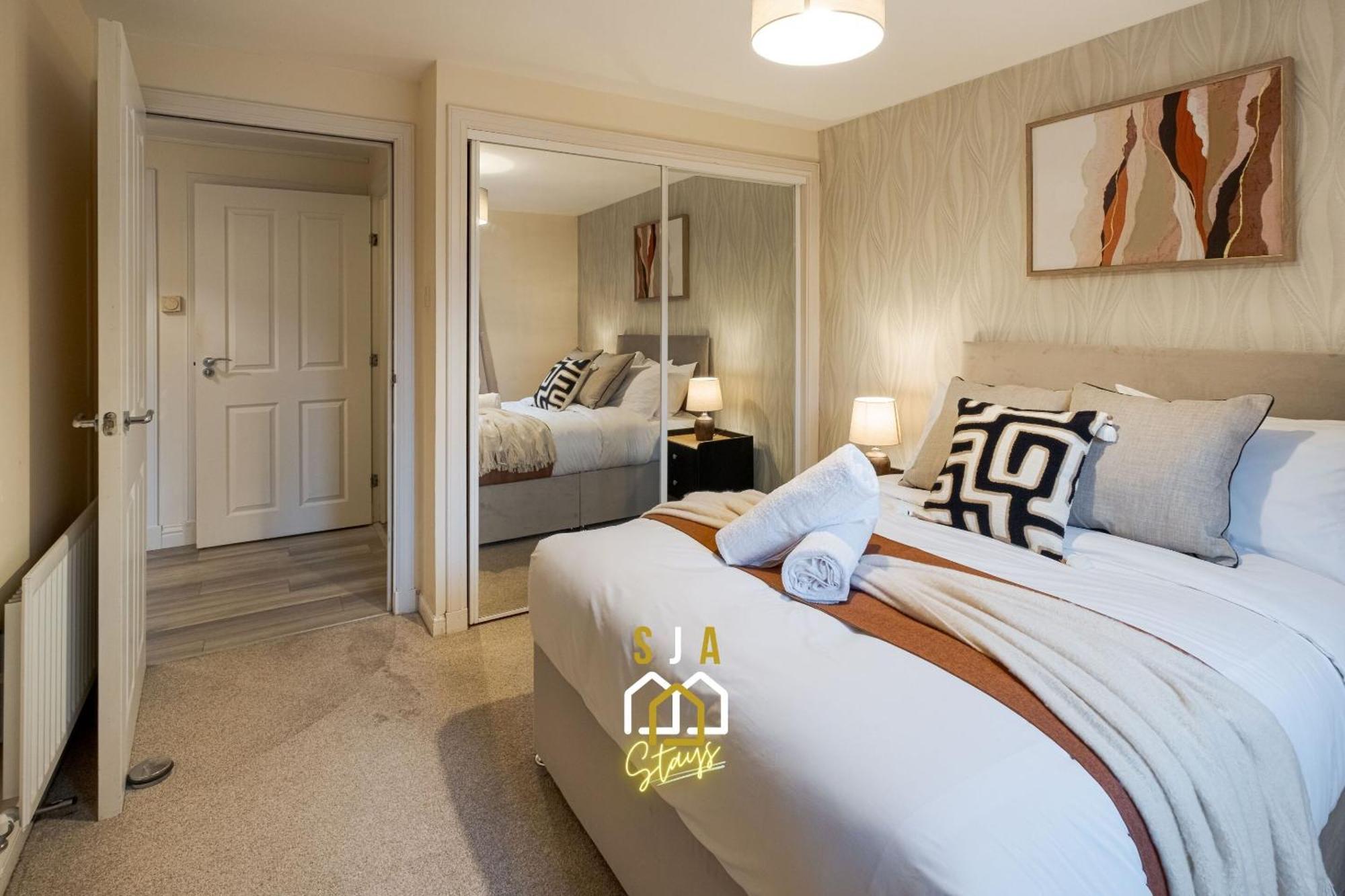 Virginia Street - Sja - Modern 2 Bed Apartment *